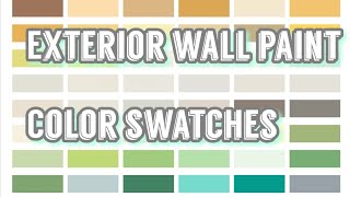 WALL PAINT COLOR SWATCHES / ELASTOMERIC PAINT for exterior walls / BOYSEN PAINT screenshot 5