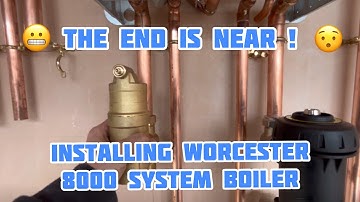 Worcester 8000 System Boiler Installation: The Final Week