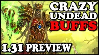 WC3 PTR Patch 1.31 PREVIEW | "Crazy UD Buffs" | Grubby