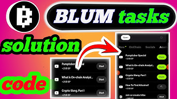 Blum video code today|pumptober Special answer|What is On-chain Analysis answer|Crypto Stang.Part1