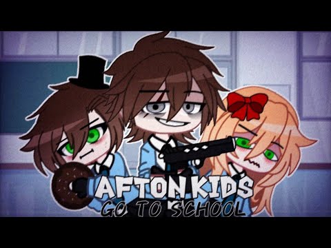 Afton kids go to school | Fnaf - YouTube
