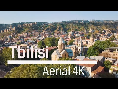Tbilisi Aerial 4K / თბილისი Georgia Caucasus