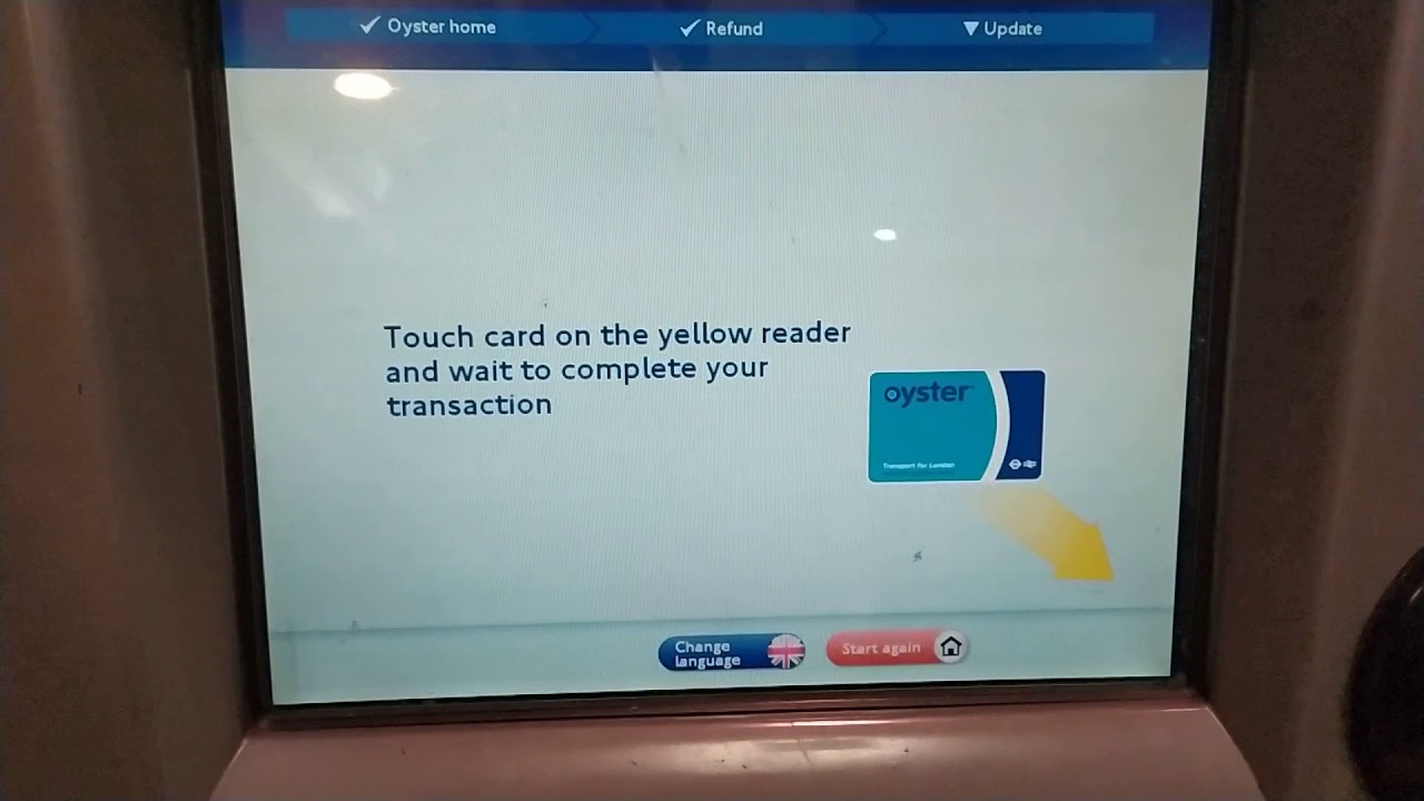 Restituzione cauzione Oyster Card Londra (Refund) YouTube