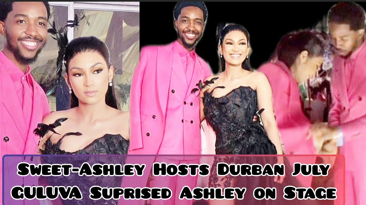 SWEET-ASHLEY as Host of DURDAN JULY| Couple Goals,GULUVA SURPRISE ASHLEY on Stage
