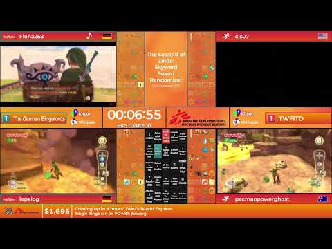 Bingothon Summer 2022: TLoZ: Skyward Sword Rando - 2v2 Lockout Bingo by Various Runners