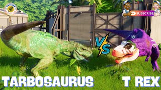 JURASSIC WORLD EVOLUTION 1-T REX|INDOMINUS|TOROSAURUS|SUCHOMIMUS|PRASINOSAURUS|TARBOSAURUS|