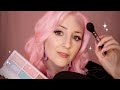 ASMR Doing Your Pin-up Makeup for a Photoshoot (close up whisper) RP