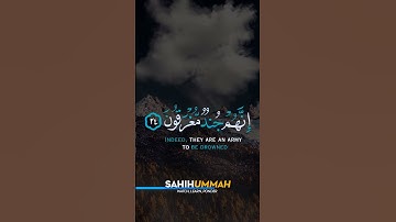 Surah Ad Dukhan (سورة الدخان) - AYAT 23-24 | إسلام صبحي | Islam Sobhi