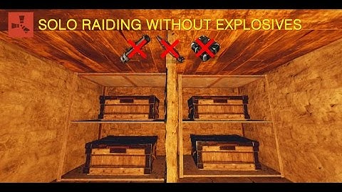 Rust - Solo Raiding a Clan without Explosives