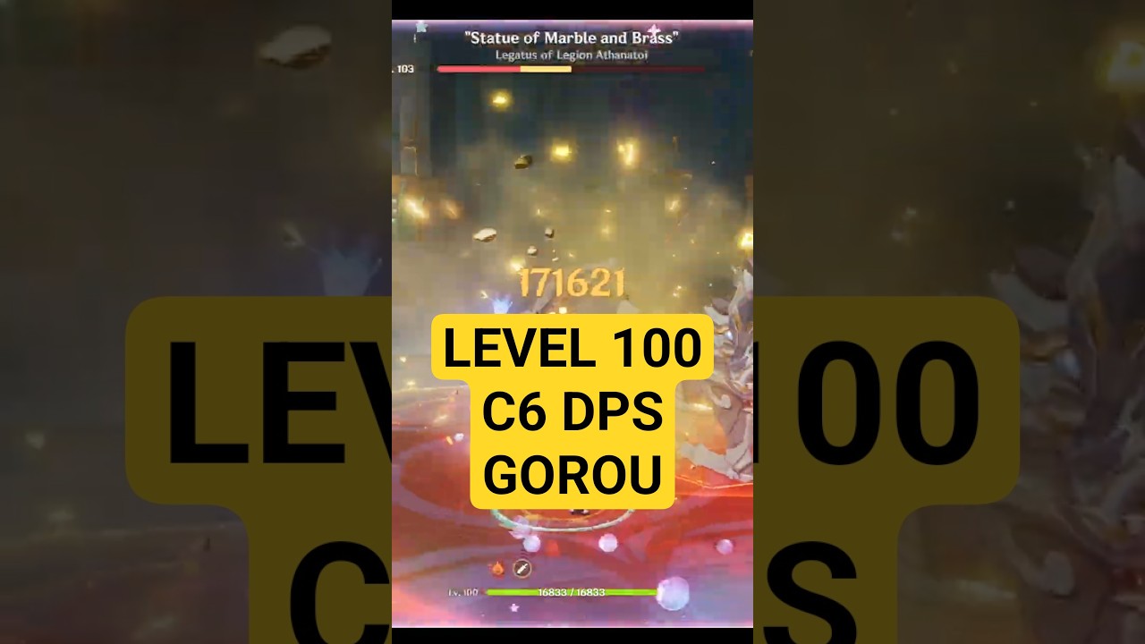 Level 100 DPS Gorou
