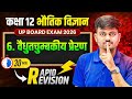 विद्युत चुम्बकीय प्रेरण | Class 12th Physics Chapter 6 | One Shot Revision | UP Board Exam 2026