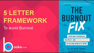 The Burnout Fix Book - Jacinta M. Jiménez Short Summary
