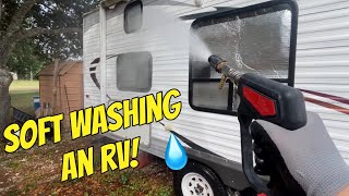 Soft Washing an RV! How to Soft Wash an RV with an X-Jet