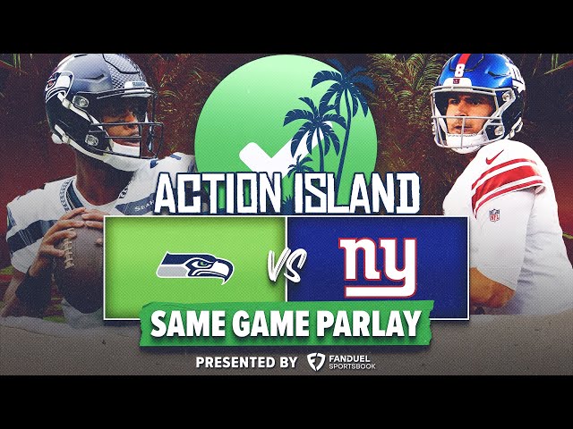 Seattle Seahawks vs New York Giants Player PROPS & PARLAYS!, NFL MNF Picks