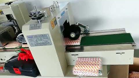Automatic Pillow type paper straw packing machine