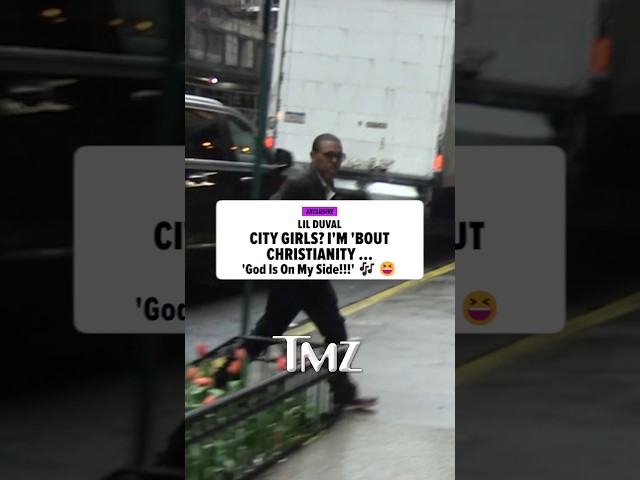 #TMZ got an impromptu gospel concert from #LilDuval earlier this week 😂