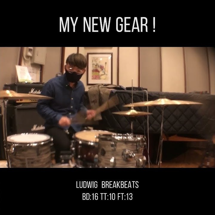My new Ludwig “Breakbeats” sound check! #shorts #drums