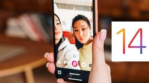 How to mirror front iPhone camera iOS 14?