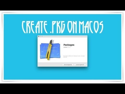 How to Make Build OSX Packages or  PKG Installer Easily on macOS