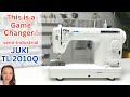 How to use juki tl 2010q semi industrial sewing machine  industrial presser feet