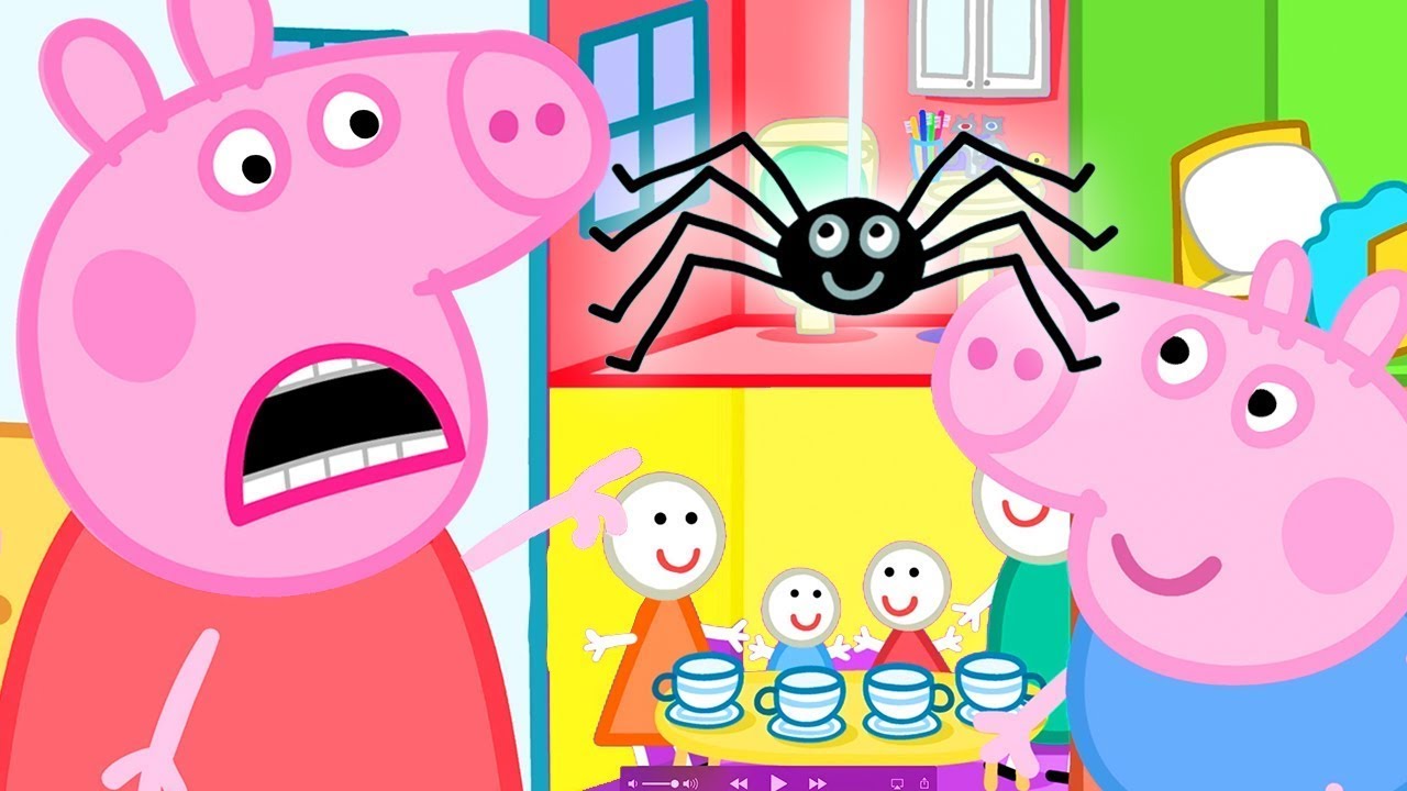 Peppa Pig Meets an Itsy Bitsy Spider 🐷🕷 Peppa Pig Official Channel Family  Kids Cartoons - YouTube