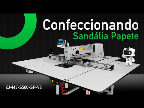 Confira nesse vídeo nossa Filigrana ZJ-M3 confeccionando sandália papete. Aumente sua produção com agilidade e qualidade.