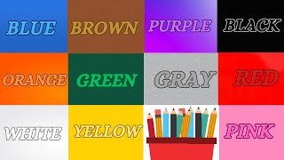 The Colours Song #2 | Learn the Colours | Nursery Rhymes | Kindergarten Learning Song