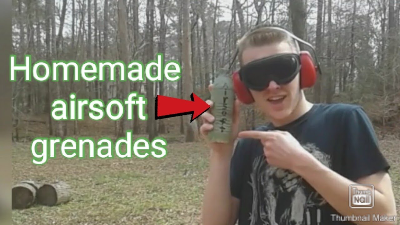 How To Make Homemade Airsoft grenades YouTube