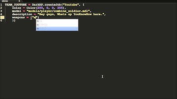 Speed code #1 Garrys Mod | LUA | Class | DarkRP