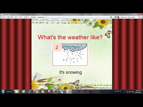 Video bài giảng Tiếng Anh lớp 3 - Grade 3 - Unit 8 - Lesson 2 - Week 22