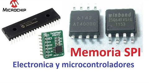 Comunicacion spi pic18f4550 y una memoria