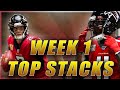 DRAFTKINGS NFL WEEK 1 TOP STACKS: 2020 FANTASY FOOTBALL DFS