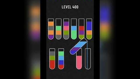 Water sort puzzle level 400