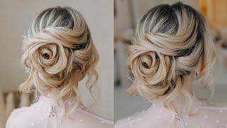 How to make a flower for shoulder length hair. Textured hair rose flower hairstyle easy to do tutor
