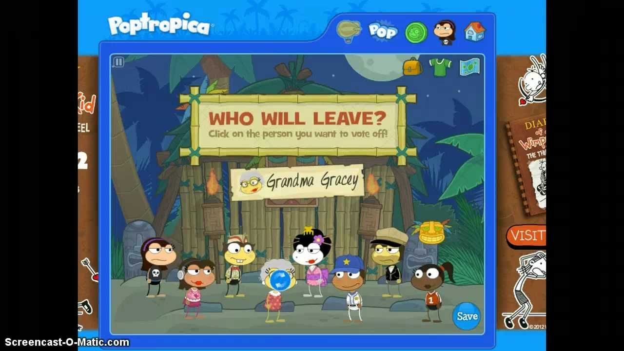 Poptropica Reality TV Island (Full Walkthrough) YouTube