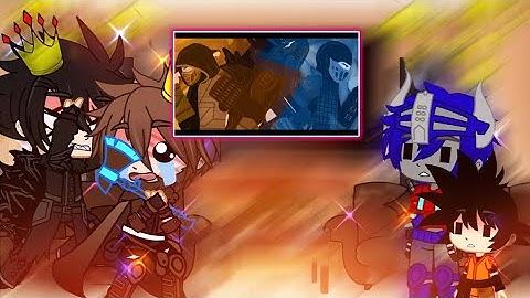 //✨🐲Heroes Famosos Reaccionan: If Godzilla Was In Mortal Kombat🐲✨// (💜Gacha Club💜)