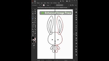 Enhanced Image Trace | Adobe illustrator | Tips and Tricks