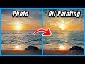 Turn Any Photo Into Oil Paintings In Seconds!