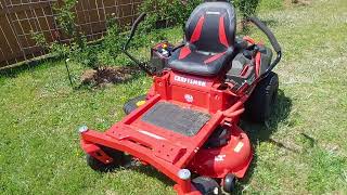 Craftsman Zero Turn Z5200 was the better deal for me at Lowes!