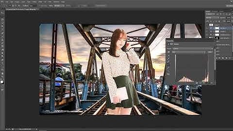 Tutorial on how to edit artwork | How To Remove Green Background In Photoshop cc #47 | GIN Tech