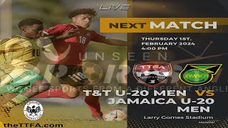 Jamaica u20 vs Trinidad \& Tobago u20 LIVE 2LEG #jfflive #concacaf #fifa #trinidadandtobago #jamaica