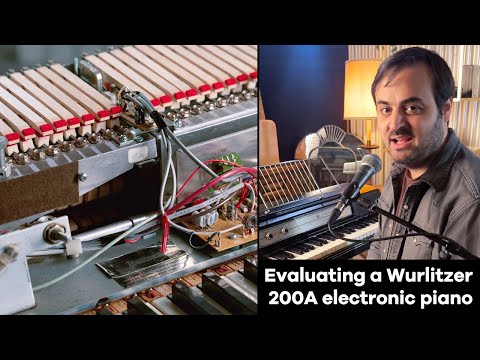 How we disassemble and evaluate a Wurlitzer 200A electronic piano for restoration