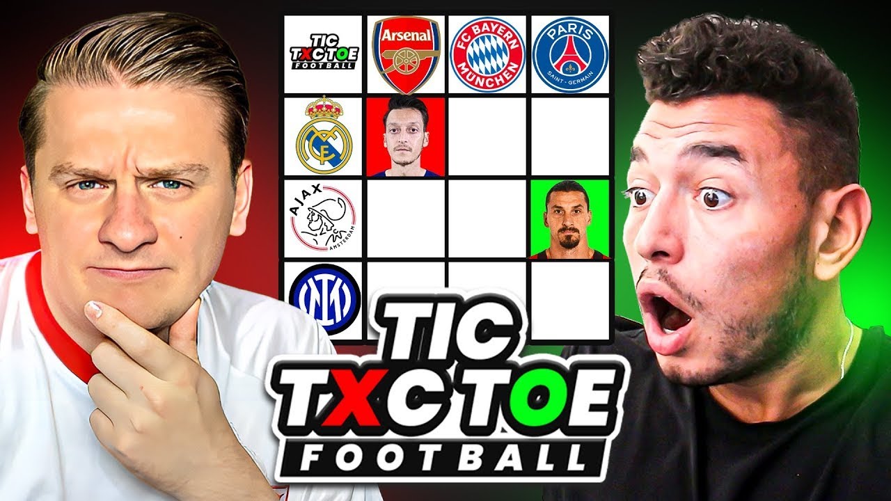 FOOTBALL TIC TAC TOE Vs @Oakelfish 