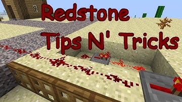 Minecraft Redstone tips n