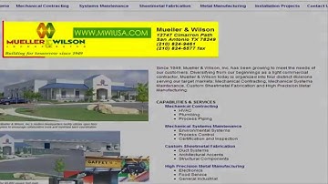 Mueller & Wilson Mechanical Custom Sheetmetal and High Precision Metal Manufacturing