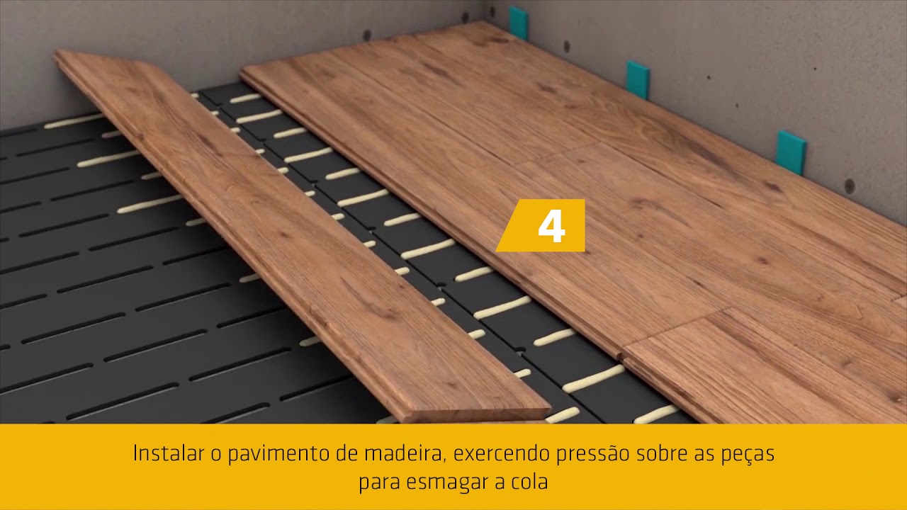 Sistema Sika® Acoubond® - Sistema de Colagem Acústica para Pavimentos de  Madeira - YouTube