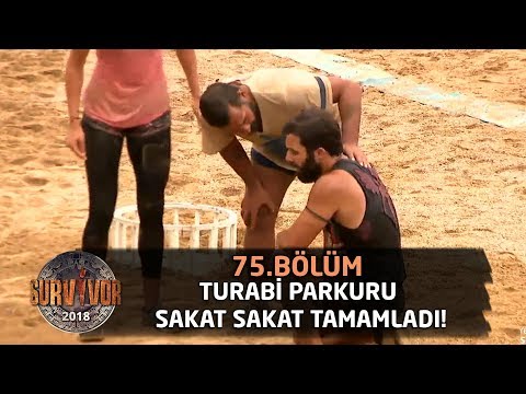 Turabi parkuru sakat sakat tamamladı | 75. Bölüm | Survivor