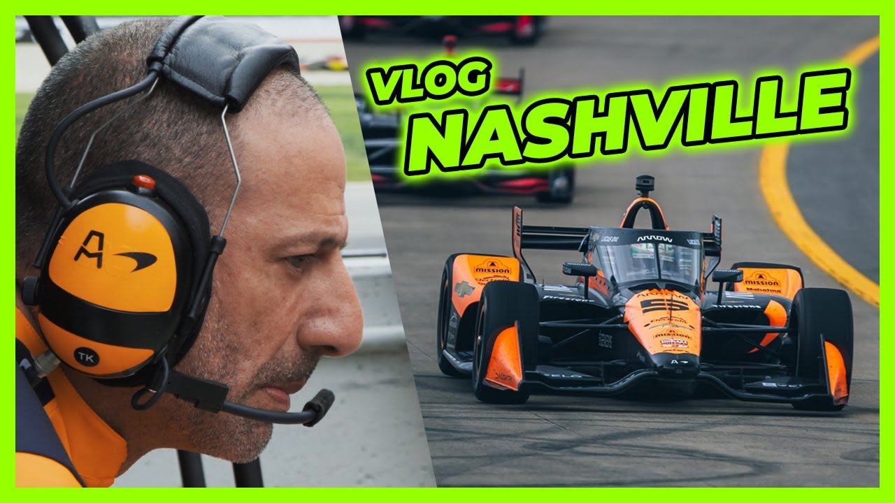 Vlog de Nashville! A última etapa da temporada 2024 da IndyCar.