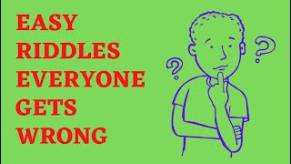 Brain-Baffling Riddles | Riddles Everyone Gets Wrong | Easy Riddles That Trick Everyone |