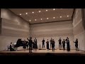 【Ensemble vert paon】混声合唱組曲『青い小径』より「鐘」